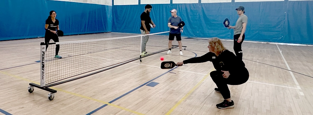 pickleball players at the keene ymca
